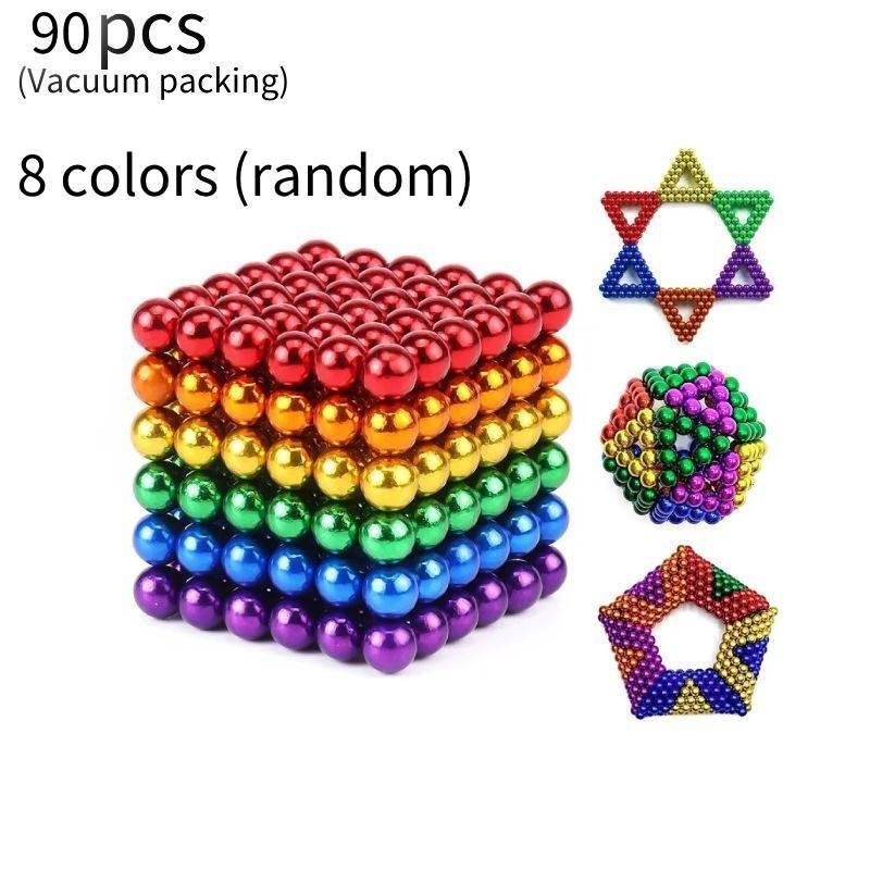 Colorful Neodymium Magnetic Balls 5mm Educational Toy Creative Experiment Magnets
