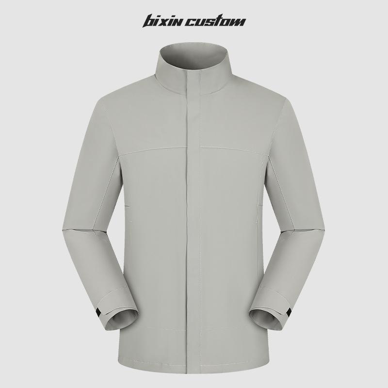 NIO Men s Custom Logo Windproof Waterproof Work Jacket for Autumn-Winter L