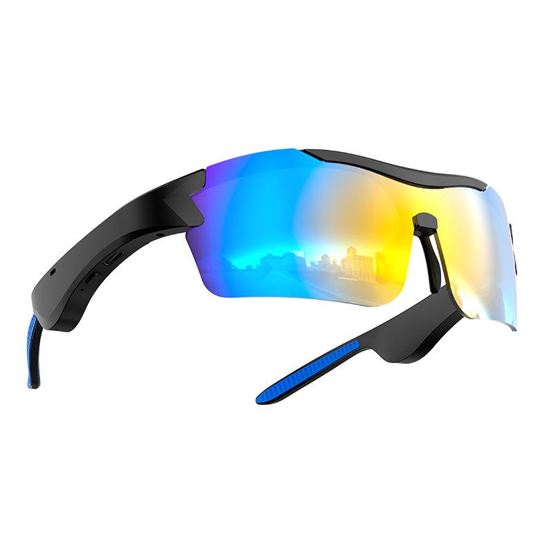 G79-AI Smart Translation Bluetooth Sunglasses – Black Tech for Outdoor Sports, Calls & Music