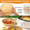50/100 Stück Airfryer-Einwegpapier, antihaftbeschichtet, Airfryer-Backpapier, rund, Airfryer-Papiereinlagen, Küchenzubehör