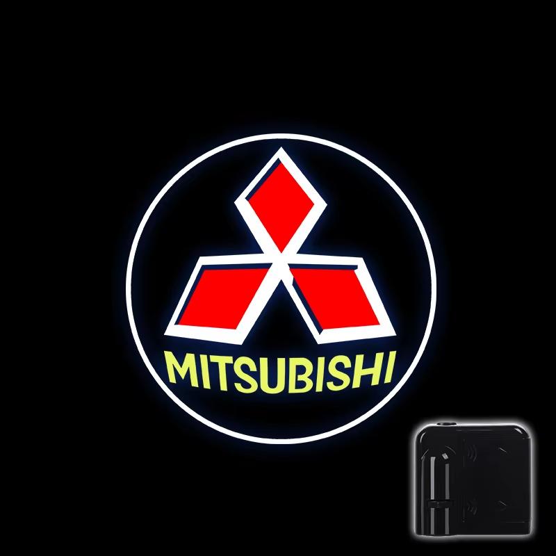 

Mitsubishi Car HD Led Projector Lamp Door Welcome Light For Lancer Ex Outlander Pajero L200 Eclipse ASX Triton Delica Colt EVO