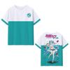 Miku Hatsune Cospaly Anime Manga Short Sleeve T-Shirt Tee Casual Polyester