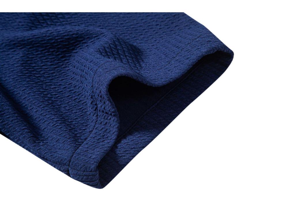 2025 Men's Solid Color Short Sleeve Lapel Shirt - European & American Casual