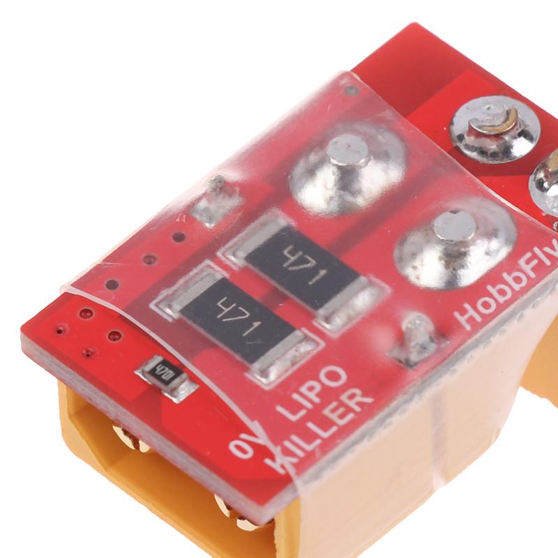 Rc Lipo Pil 0V Öldürücü Lipo Öldürücü Xt30 Xt60 Erkek Fiş Deşarj Aleti Rc Model Fpv Drone Araç Araba Tekne Pili İçin