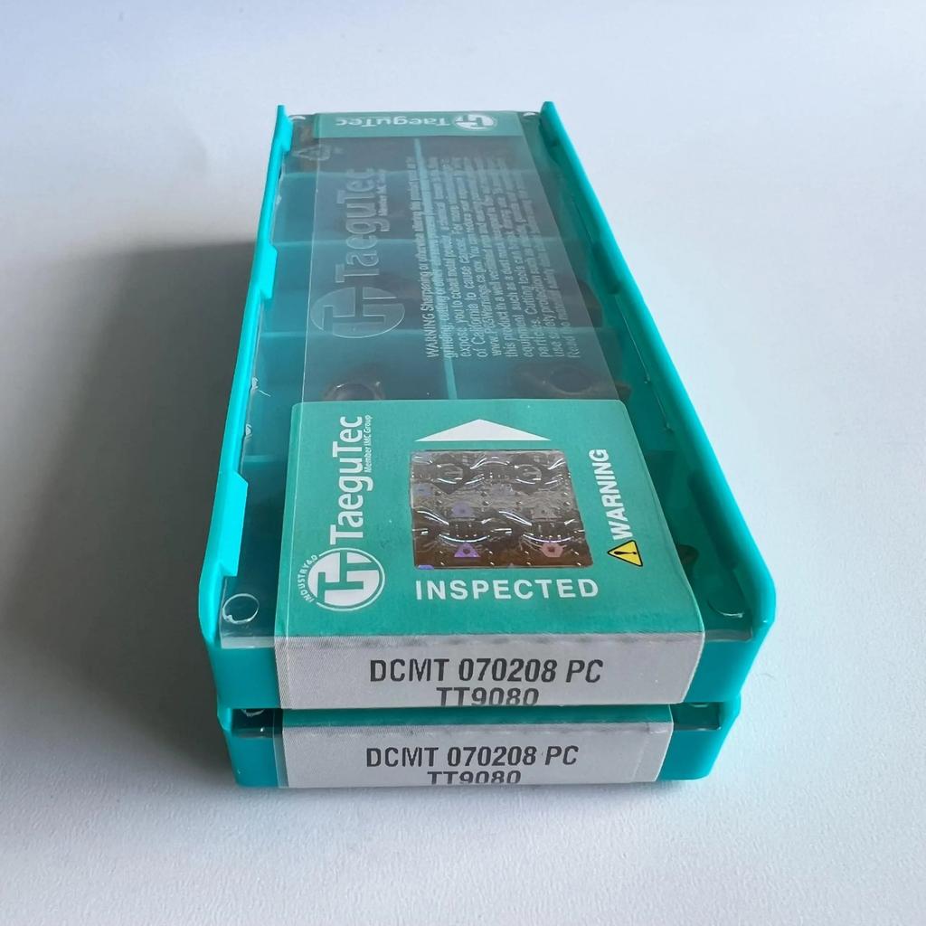 DCMT070208PC TT9080 / Industrial Indexable Carbide Inserts 10 Pcs