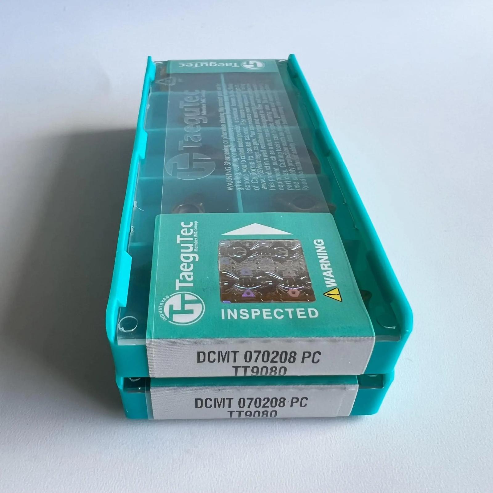 

TaeguTec / Original blade DCMT070208PC TT9080 /Carbide CNC Blade 10 Pieces