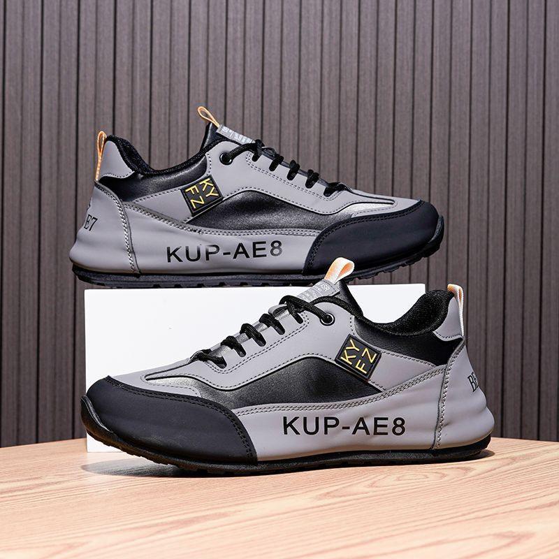 

Sneakers For Men -Breathable Non-Slip -Sport Shoes Student Male *Casual Platform Shoes Comfortable Outdoor Walking Running Shoes 39 сірий колір