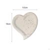 Decorative Tray Creative Shape Home Decor White Matte Jewelry Vanity Countertop Organizer