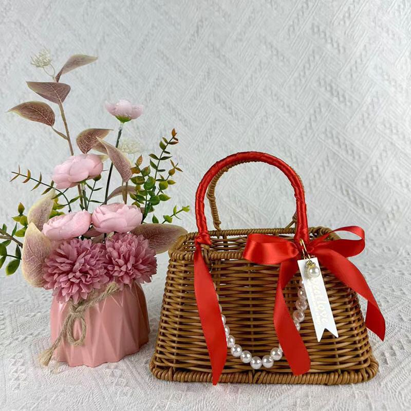 Woven Storage and Picnic Basket