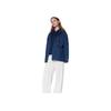 UNIQLO Solid Color Pointed Collar Single-Breasted Long Sleeve Jacket Unisex jackets Denim-Blue 467535-67