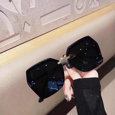 Sunglasses For Women With Advanced Sense, Small Face, Large Frame, Black Glasses, Sunglasses For Men And Women, Driving Sunshade