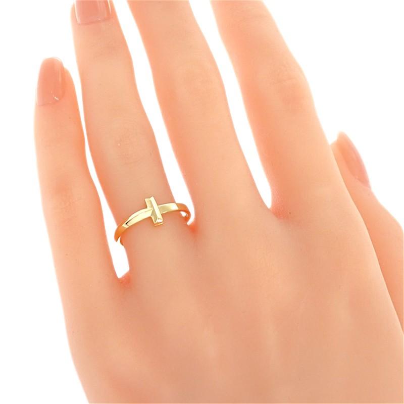 TIFFANY&Co.  67796934 #11(JP Size) Ring K18 Yellow Gold Women