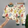 Children's Underwear Sets - Long-sleeved And Long-pants Sets For Boys, Girls' Pure Cotton Pajama Sets In 2-piece Sets