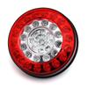 KOPPANG LED Waterproof Universal Tail Integrated Light 123mm Truck/Bus Light, Round, Brake/Turn Signal/Position
