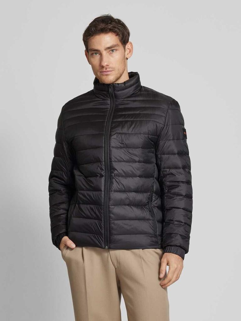 Winter Jacket Boss Orange Steppjacke 'Oden' Black