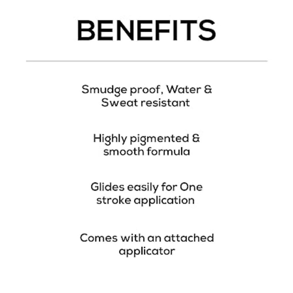 Superwing Gel Eyeliner 2gm, Smudge-proof, Water & Sweat Resistant,