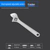 Adjustable Multifunctional Large-Opening Self-Tightening Short Handle Wrench for Plumbing