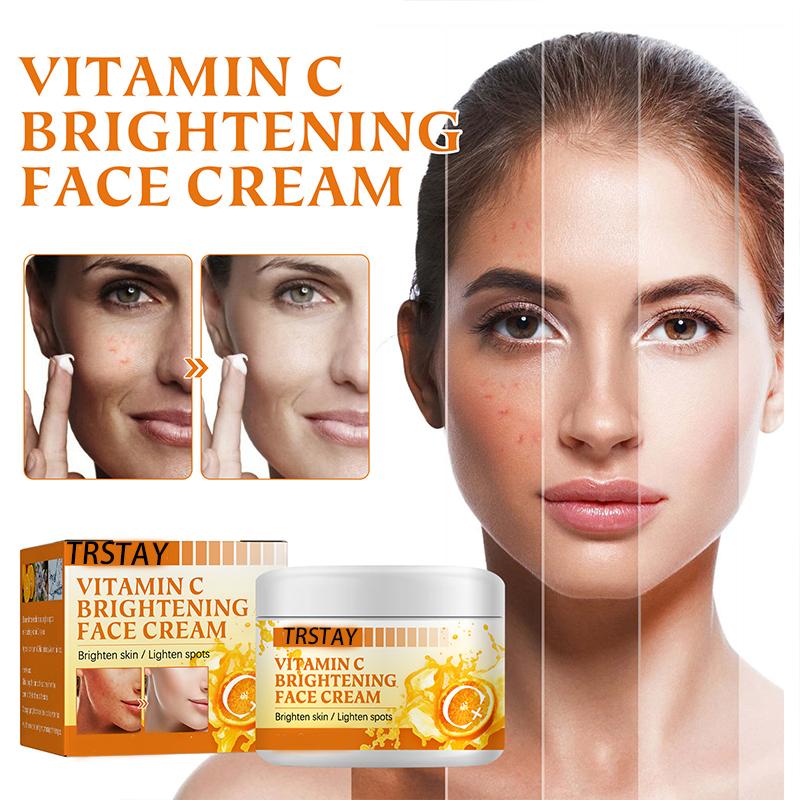 TRSTAY Vitamin C Cream Facial Moisturizing Moisturizing Repair Fade