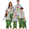 Parent-child Christmas Print Home Suit Long-sleeved Top And Pants