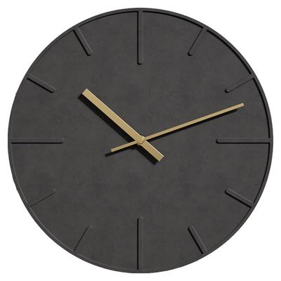 TAHITICA Silent Wall Cement Wall Scandinavian Room Living Room Housewarming Includes Clock, Clock, Simple, Modern, Design, 30cm, Decor, Decor, Gift,