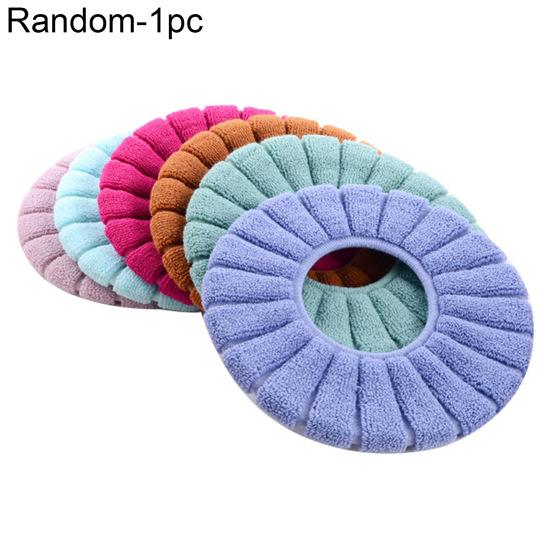 

Чехол на сиденье унитаза, удобная многоразовая моющаяся подушка на сиденье унитаза из волокна для ванной комнаты