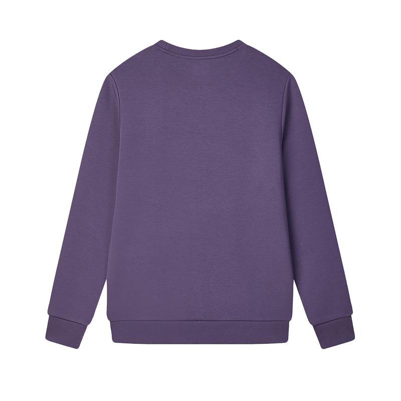 FILA Fashion Casual Treehouse Hoodie Men hoodies Dark-Night-Purple F11M518208FDP