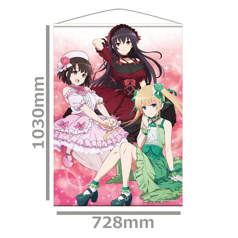 Saekano: How to Raise a Boring Girlfriend Fine" B1 Tapestry [Megumi, Eriri, and Utaha]