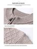 Hengyuanxiang Men's Autumn/Winter 2022 Wool Half-High Collar Sweater for Middle-Aged & Young