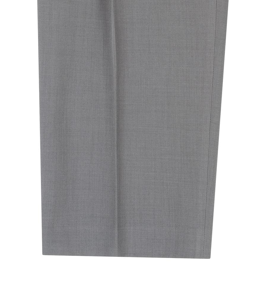 Pantaloni larghi classici a una piega NOIRER anni '80 (Grigio)