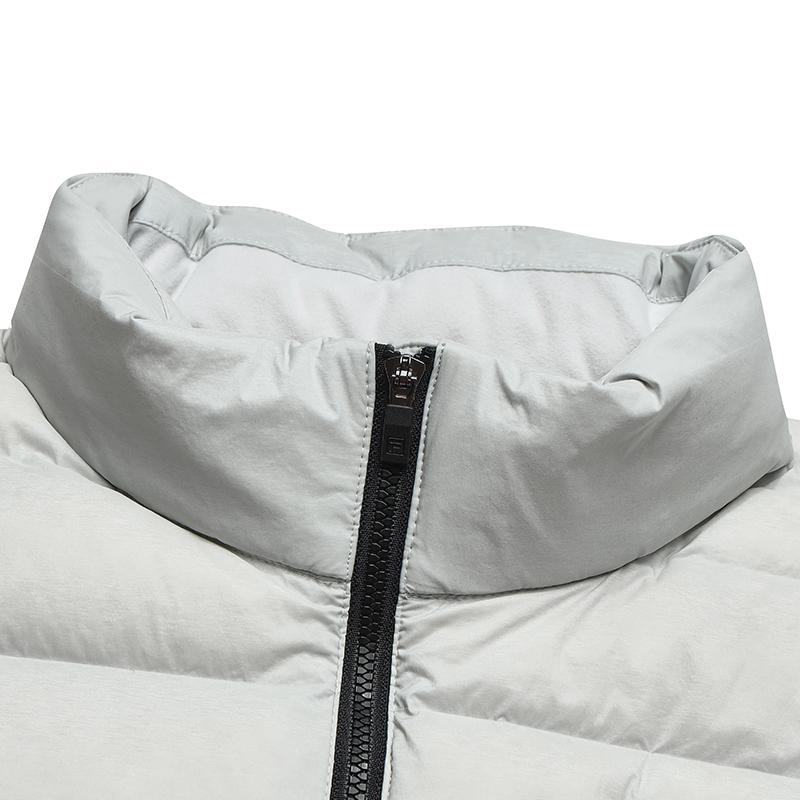 Fila WHITE Down Jacket Men's Carbon Silver Gray F11M543909FGY