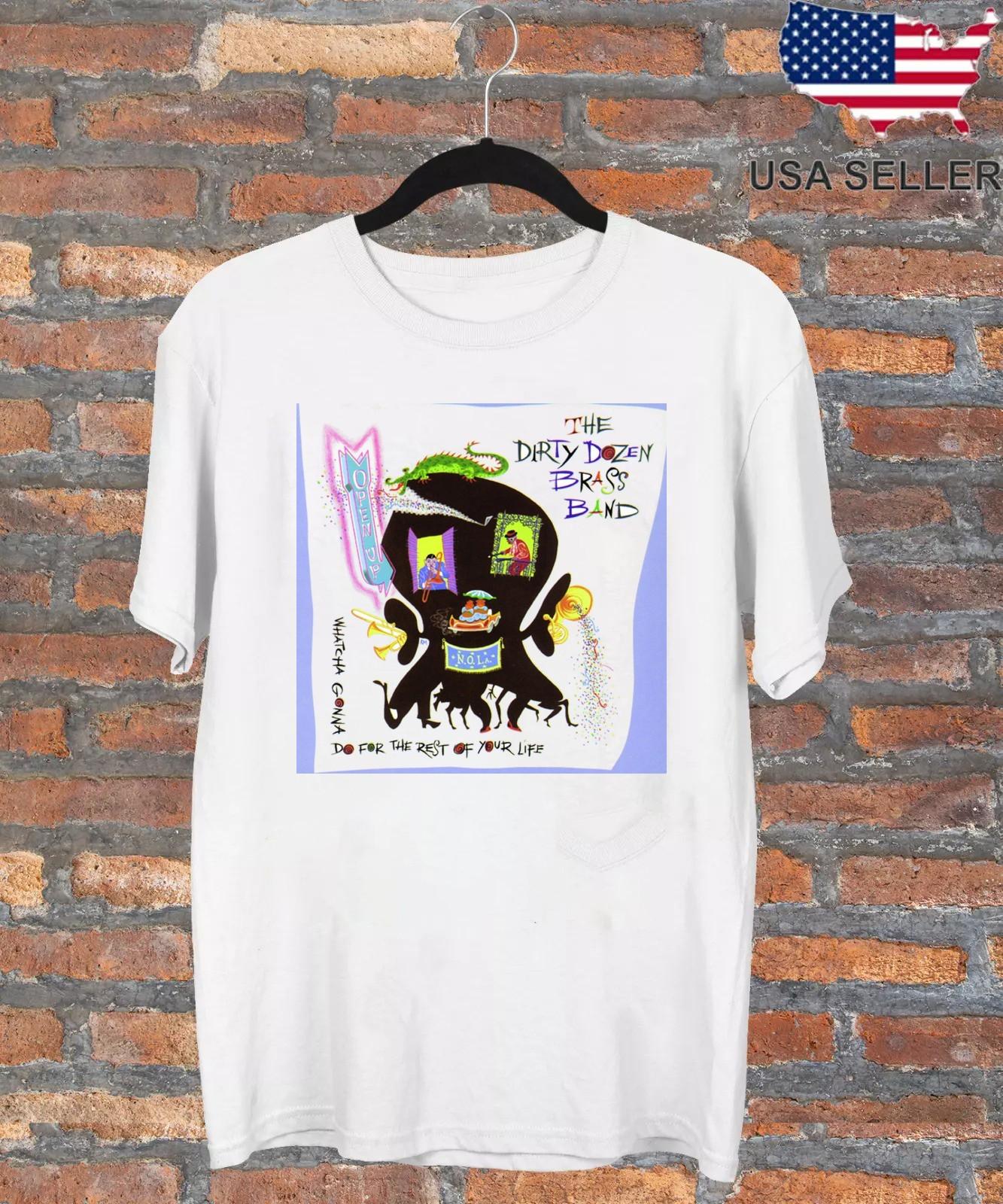 Do For The Rest Of Your Life Album by The Dirty Dozen Brass Band Shirt MI864 M