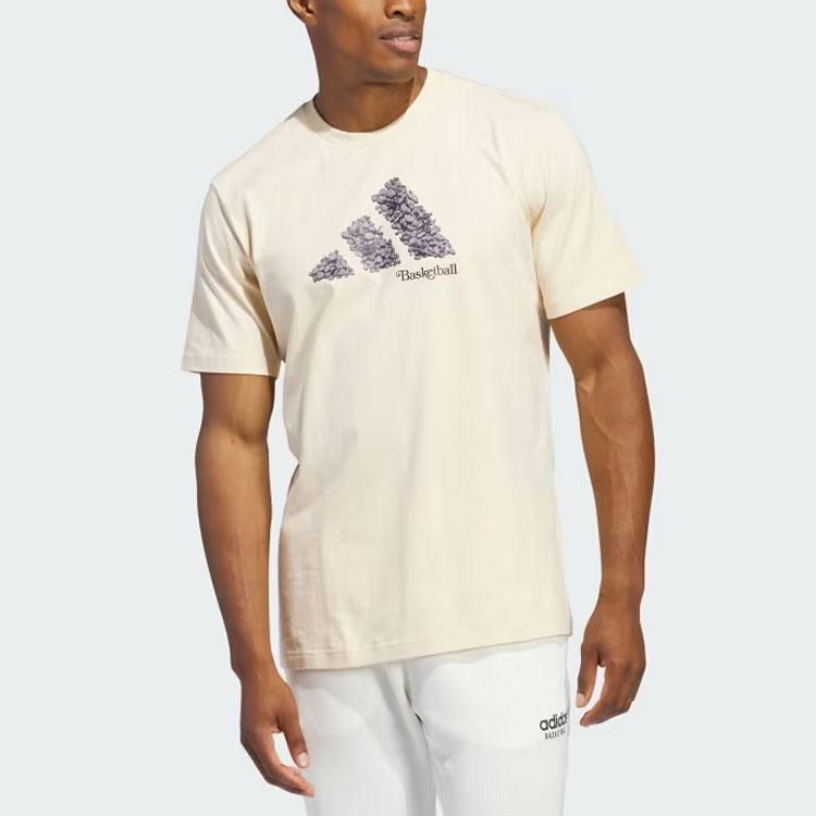 New Adidas Court Therapy T Shirts Men Beige IN6361