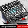 Angle Grinder Tile & Stone Hole Saw Set for Dry Cutting & Drilling