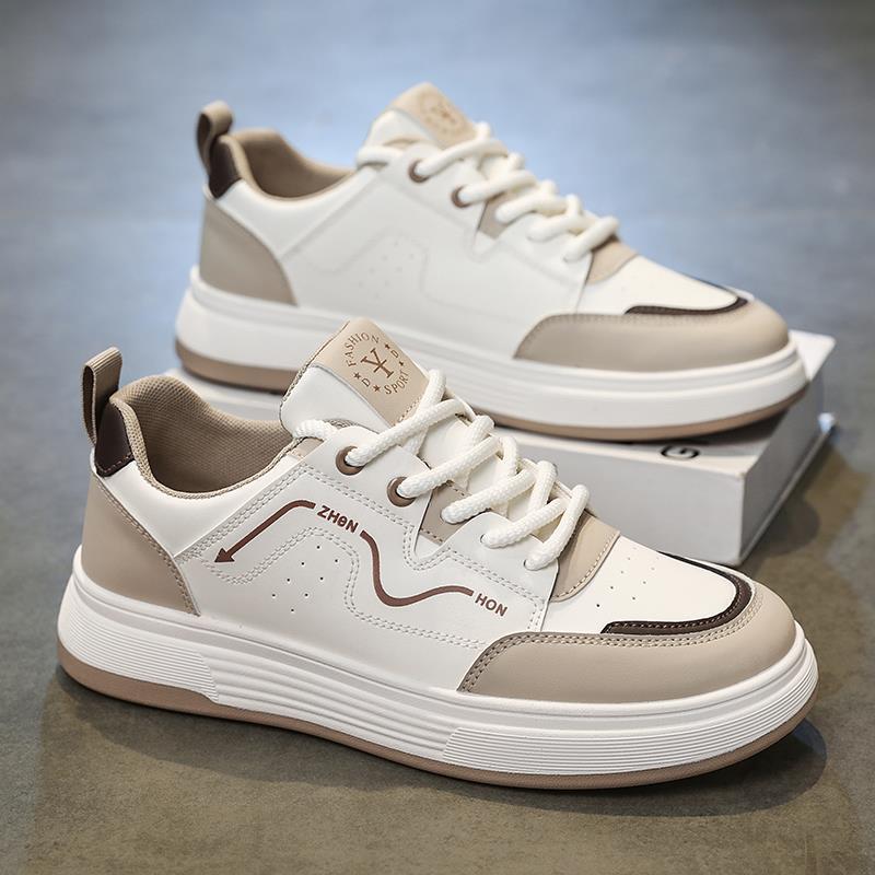 New summer breathable mesh casual sports shoes thick-soled wear-resistant board shoes