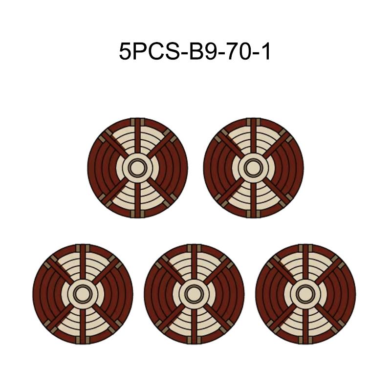 Medieval Military War Army Castle Knight Soldier Figures Building Blocks Weapon Cloak Helmet Shoulder Armor Flag Warrior Shield