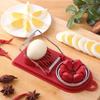 Multi-Function Egg Slicer: Stainless Steel Egg & Preserved Egg Cutter