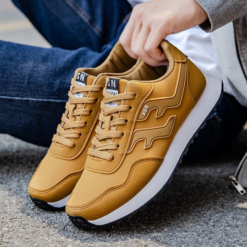 Shoes New Spring Leather Surface Wear-resistant Lightweight Sports and Leisure Shoes Classic Forrest Gump Shoes