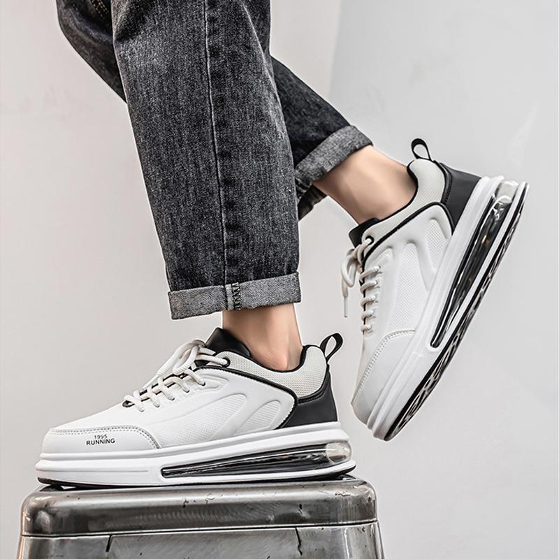 Men s Fashion Sneakers Comfortable Lightweight Sports Shoes Breathable Mesh Upper Non slip Rubber Sole Casual Daily Wear Footwear