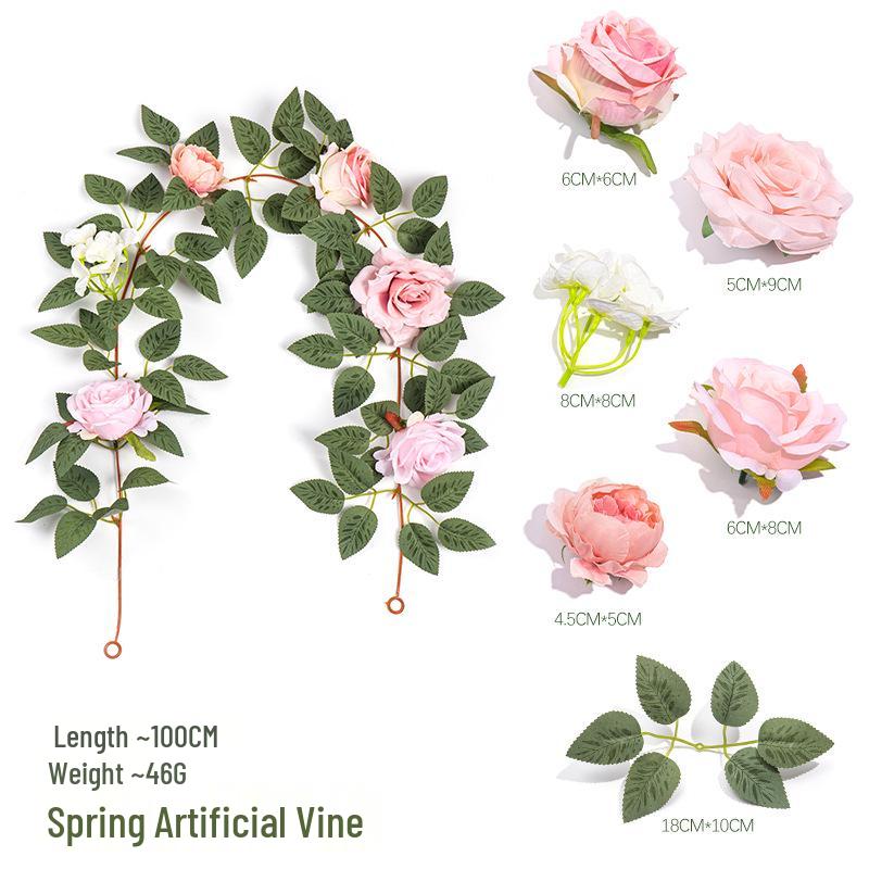 Rose Vine Arch Doorway Decoration for Weddings & Outdoor Events