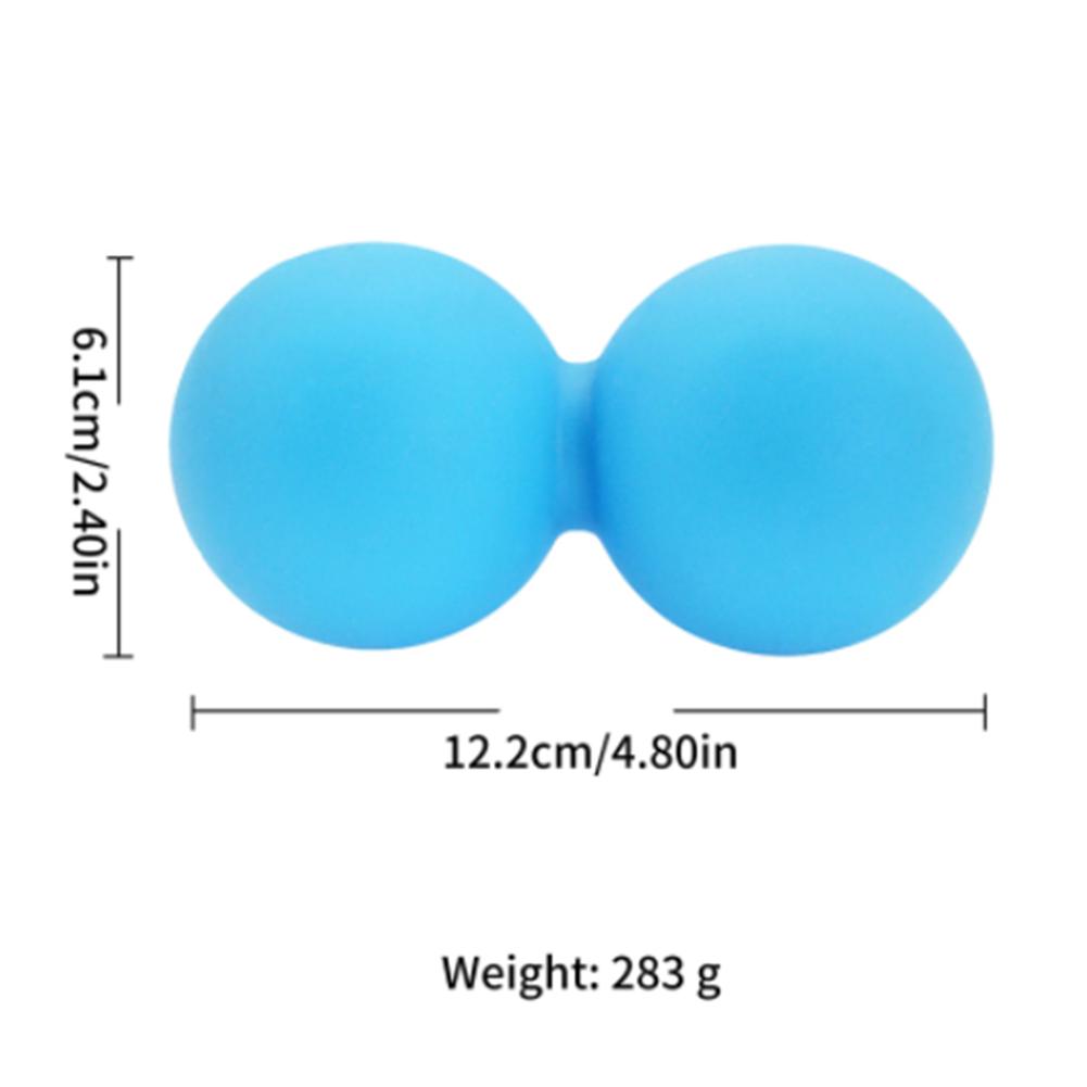 Multifunctional Silicone Peanut Massage Ball  For Yoga Relaxing Fitness Ball Acupoint Healing Fitness Ball