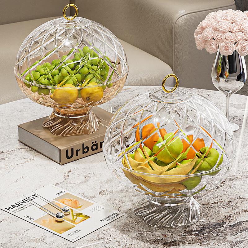 Deouxingguang Obstschale mit Deckel und Abtropfschale