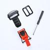6 Gear Adjustment Bike Helmet Clip Black/Red Helmet Accessories  for Scooter Bicycle Accessories