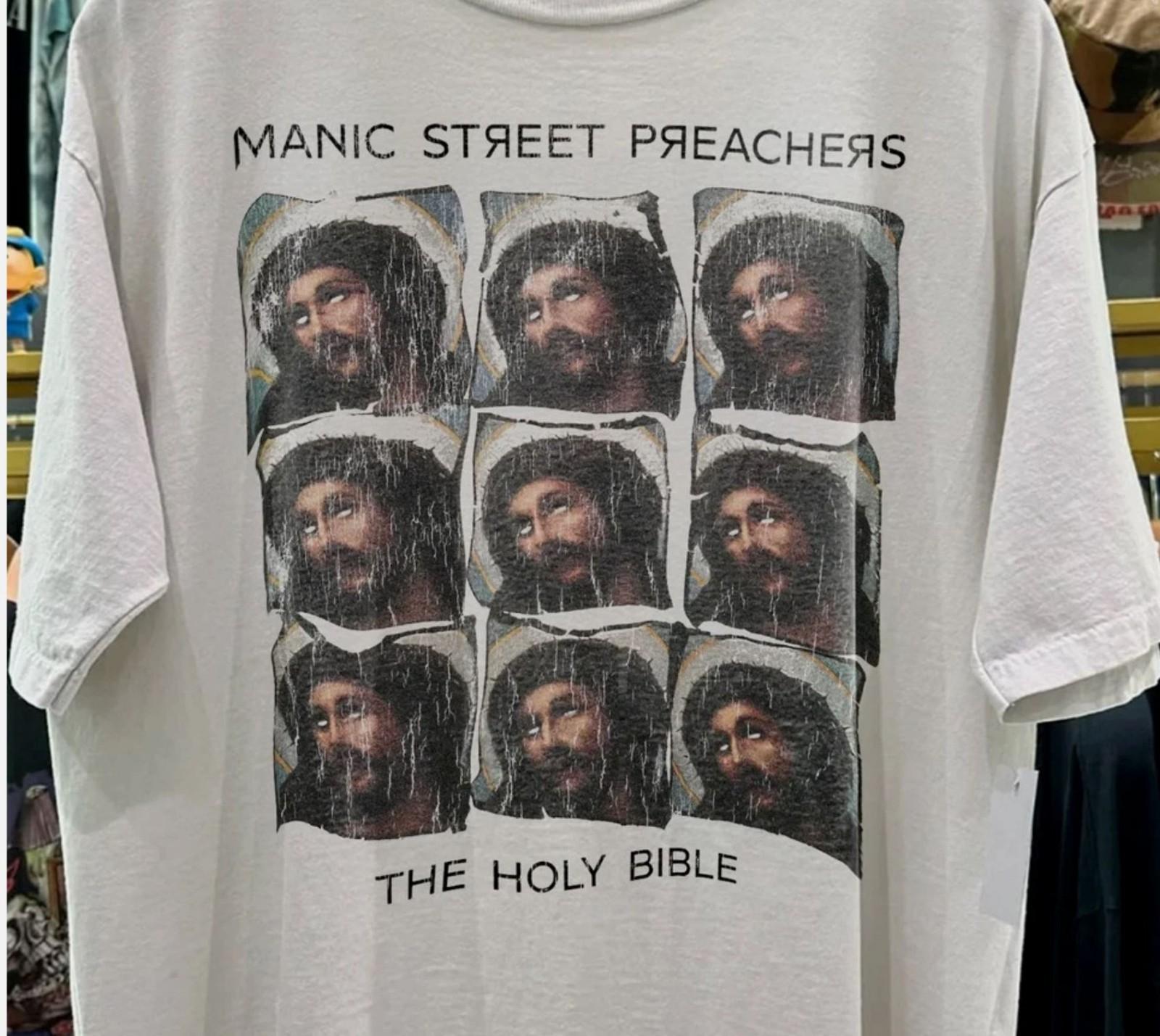 Футболка Manic Street Preachers The Holy Bible Размеры от S до 5XL XXXXL
