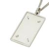 Maison Margiela Minimalist Fashion Brass Necklaces Women's Silver SM2UU0028P9224