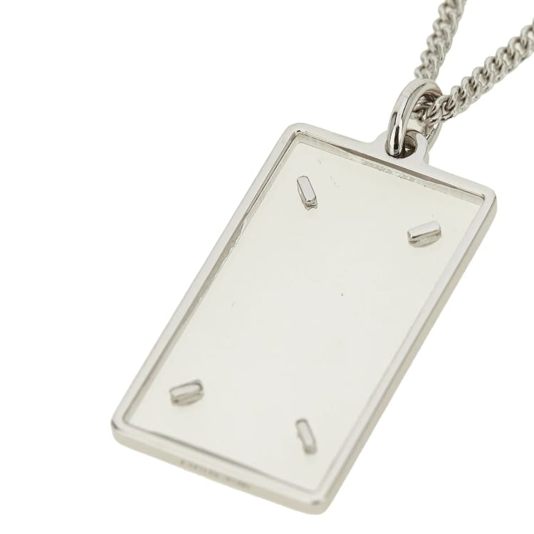 Maison Margiela Minimalist Fashion Brass Necklaces Women's Silver SM2UU0028P9224