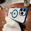 Luxury Transparent For Magsafe Magnetic Case For iPhone 15 14 13 12 11 Pro Max 15 14 Plus Wireless Charging Cover Accessories