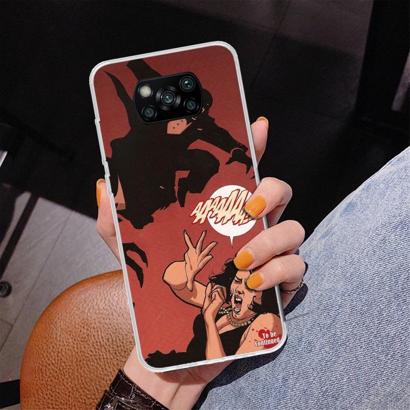 Gothic Vampire Scarlet Art Phone Case For Xiaomi Poco X7 X6 X5 Pro F7 Ultra Redmi 15C 15 13C 13 12C 12 10 10A 10C 9 9A 9C 9T Cov