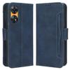 For Oppo Reno8 T 4G Cell Phone Cover Multiple Card Slots PU Leather Wallet Phone Stand Case