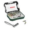 BOSCH 2607017322 Ratchet Screwdriver Bit 26 Pieces (Bosch) Set,