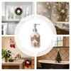 Christmas Hand Soap Dispenser Bathroom Liquid Pump Bottle Christmas Liquid Hand Soap Dispenser for Party Home Kitchen Countertop